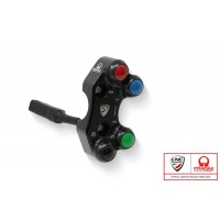 CNC Racing PRAMAC RACING LIMITED EDITION Right Hand Side Billet Switch for use with Brembo Forged & Billet Brake Master Cylinders for Ducati Panigale V4 R / SP